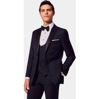 Hawes & Curtis Slim Fit Navy Dinner Suit | Wool | Plain | Men's