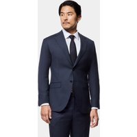 Hawes & Curtis Slim Fit Navy Birdseye Suit Size: One Size