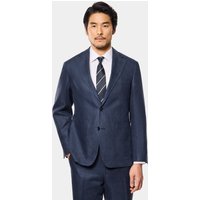Hawes & Curtis Tailored Fit Navy Linen Suit Size: One Size
