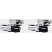 & Silver & Tube Cufflinks One