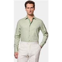& Slim Fit Jacquard Paisley Shirt Long