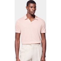 & Open Collar Polo Shirt