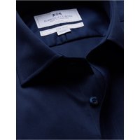 & Extra Slim Fit Twill Non Iron Shirt 14.5" collar 33" sleeve