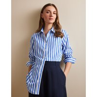 & Semi Fitted Blue & Bengal Stripe Shirt