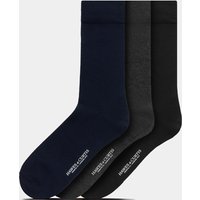 & 3 Pack Mix Ribbed Socks One