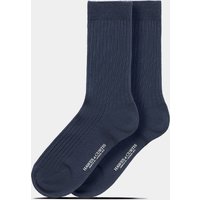 & Marine Ribbed Socks One
