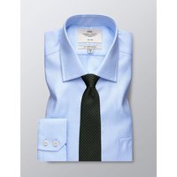 & Formal Dobby Slim Fit Shirt Single Cuff Chest Pocket Non Iron 15.5" collar 35" sleeve