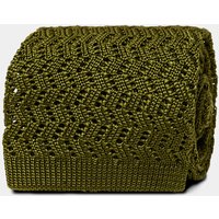 & Dusty ZigZag Knit Tie One