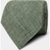 & Light Green 1913 Mélange Linen Tie One