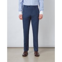 & Check Slim Fit Suit Trousers 42"