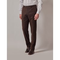 & Slim Fit Herringbone 1913 Suit Trousers 40"