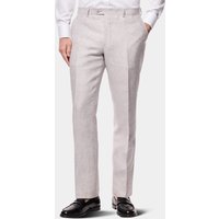 & Tailored Fit Light Grey Suit Trousers UNHEM