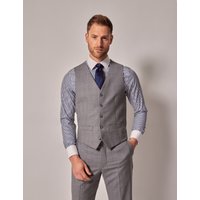 & Windowpane Check Tailored Italian Waistcoat 1913 Collection reg