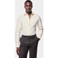 & Slim Fit Brushed Shirt