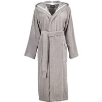 Cawö Home Bademantel Sauna Time Damen Kapuze 832 - Farbe: stein - 70 XL Cawö Home Bademantel Sauna Time Damen Kapuze 832 - Farbe: stein - 70 XL