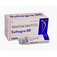 Suhagra 50 Tablet (Sildenafil 50mg)