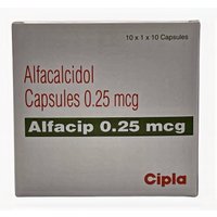 Alfacip 0.25mcg Capsule (Alfacalcidol 0.25mcg)