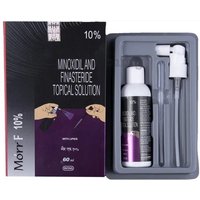 Morr F 10% (Minoxidil 10% w/v+ Finasteride 0.1% w/v) Solution