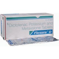 Flexura D Tablet (Diclofenac 50mg + Metaxalone 400mg)