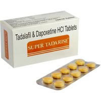 Super Tadarise 20mg/60mg Tablet (Tadalafil 20mg + Dapoxetine 60mg)