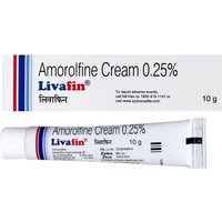Livafin Cream 10g (Amorolfine 0.25% w/w)