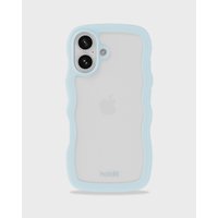 Phone Case Wavy Mineral Blue/Transparent iPhone 16