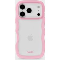 Phone Case Wavy Pink/Transparent iPhone 17 Pro