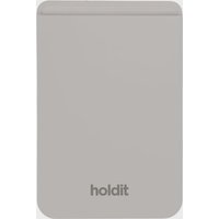 Wool Gray Card Holder Silicone Magsafe Compatible