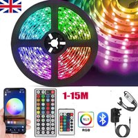 1-15M LED Strip 5050 RGB Lights Colour Changing Tape Cabinet Kitchen Lighting