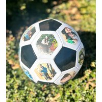 Personalized Picture Soccer Ball, With Photos And Text
