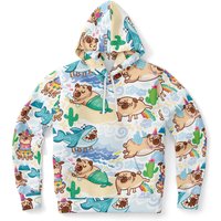 Funny Pugs Hoodie // Adorable Pug Hoodies