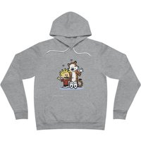 Calvin And Hobbes Unisex Sponge Fleece Pullover Hoodie