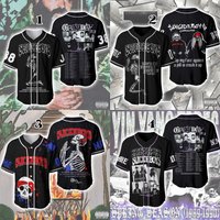 Custom Name Suicideboys Baseball Jersey, Suicideboys Tour Baseball Jersey