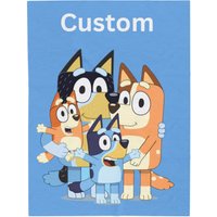 Personalized Blueydad Blanket Fleece Blanket