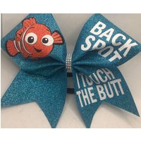 Cheer Bow Back Spot I Touch The Butt – Stuntgruppe Jubelbögen Jede Farbe Glitzer Von Blingitoncheerbowz