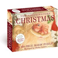Night Before Christmas: 550-Piece Jigsaw Puzzle & Book, Other, Charles Santore