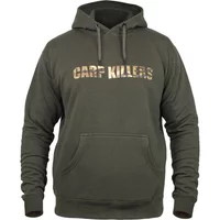 Carp Killers Hoodie Oliv M