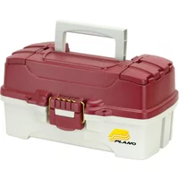 Plano One-Tray Angelkoffer Red White 35.6cm