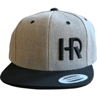 Hearty Rise Cap Universalgröße Snapback Grau