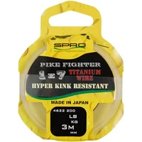 Spro Pike Fighter Titanium Wire Vorfachmaterial 0.44mm 18.2kg