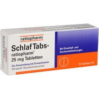 Onfy Sichern Sie sich 44% Rabatt auf Schlaf TabsRatiopharm 25mg 20 Stück