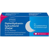 Onfy 61% Rabatt auf Diphenhydraminhydrochlorid Stada 50 mg 20 Tabletten