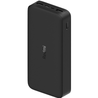 20000mAh REDMI 18W Fast Charge Power Bank Black 20000mAh