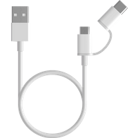 Mi 2-in-1 USB Cable (Micro USB to Type C) 100cm