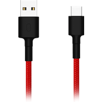 Mi Braided USB Type-C Cable 100cm Rot
