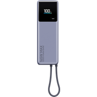 Xiaomi 165W Power Bank 10000mAh (Integrated Cable) 10000mAh Light Grey