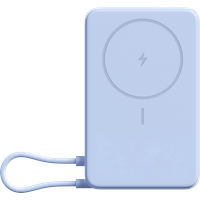 Xiaomi Magnetic Power Bank with Built-in Blue 10000mAh
