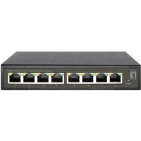 LevelOne PoE+Switch 8xGE PoE+ 120W Hilbert SL managed