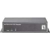 LevelOne PoE Repeater Cascadable 2xFE PoE grau