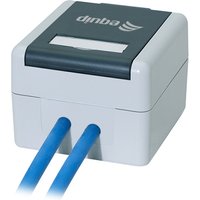 Equip Aufputzdose 2-Port Keystone ungeschirmt outdoor grau